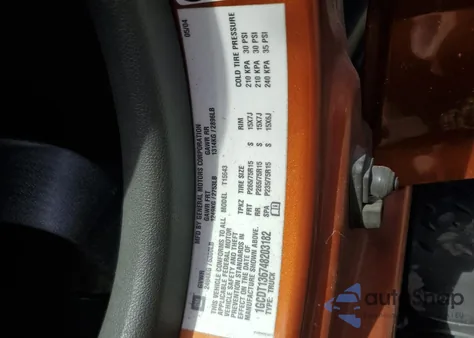 2004 Chevrolet Colorado from USA, damaged, VIN 1GCDT136748203182